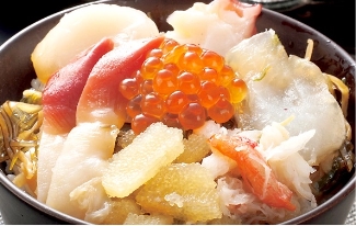 7種の彩り海鮮丼