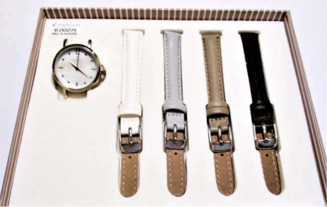 J-AXIS 腕時計と革バンドセット